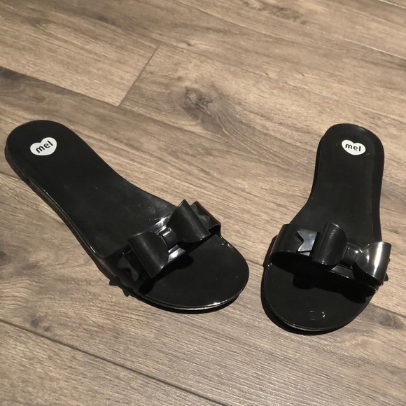 Mel by Melissa Bow jelly flats